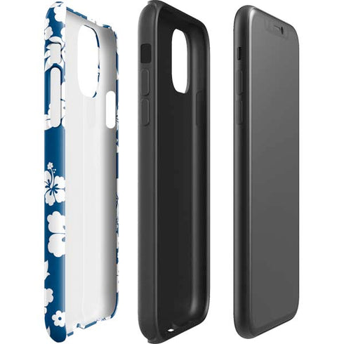 Blue and White iPhone 11 Impact Case