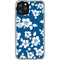 Blue and White iPhone 11 Pro Clear Case