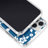 Blue and White iPhone 11 Pro Clear Case