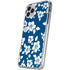 Blue and White iPhone 11 Pro Clear Case