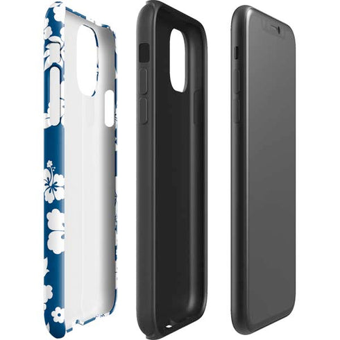 Blue and White iPhone 11 Pro Max Impact Case