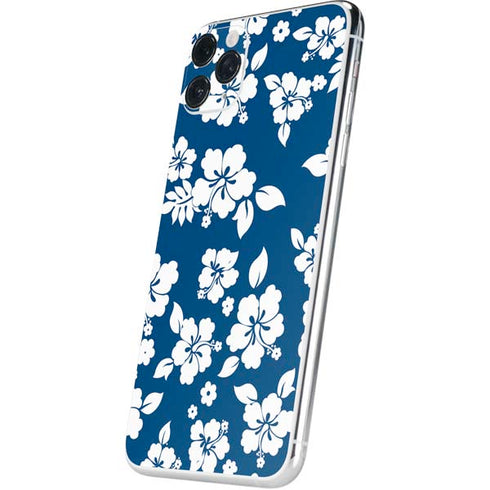 Blue and White iPhone 11 Pro Max Skin
