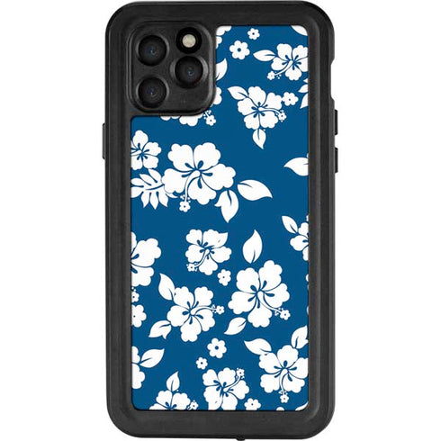 Blue and White iPhone 11 Pro Waterproof Case