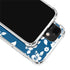Blue and White iPhone 12 Clear Case