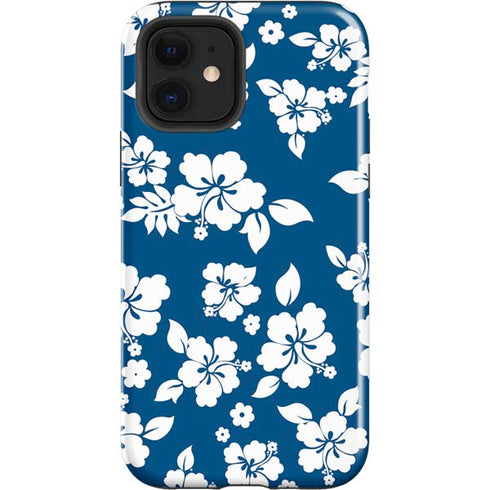 Blue and White iPhone 12 Impact Case