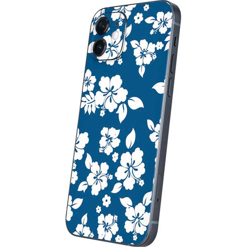 Blue and White iPhone 12 Mini Skin