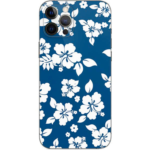 Blue and White iPhone 12 Pro Max Skin