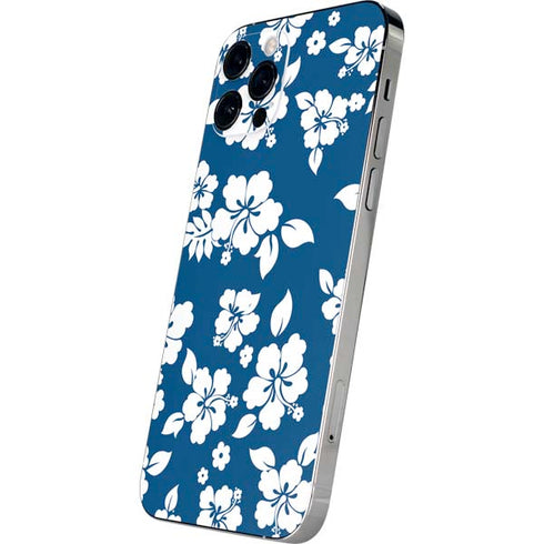 Blue and White iPhone 12 Pro Skin