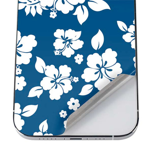 Blue and White iPhone 12 Pro Skin