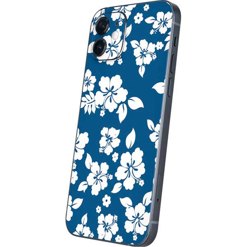 Blue and White iPhone 12 Skin