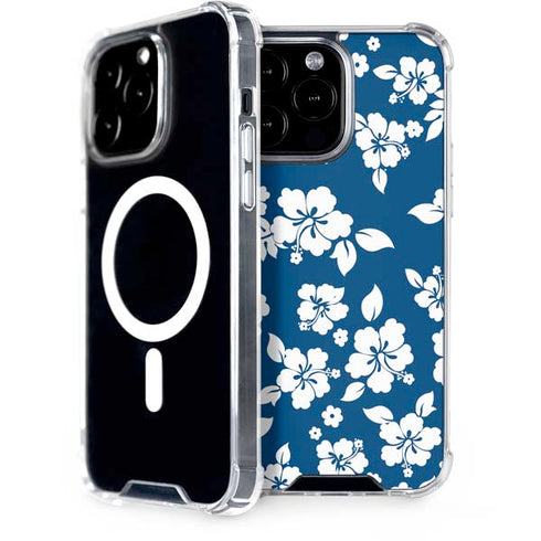 Blue and White iPhone 13 Pro Max MagSafe Case
