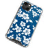 Blue and White iPhone 14 Plus Clear Case