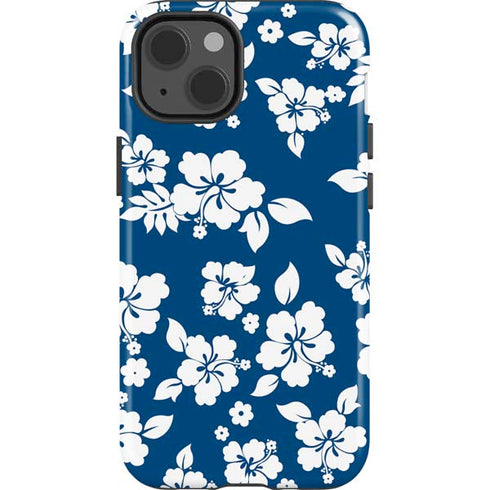 Blue and White iPhone 14 Impact Case