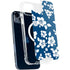 Blue and White iPhone 14 Plus MagSafe Case