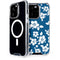 Blue and White iPhone 15 Pro MagSafe Case