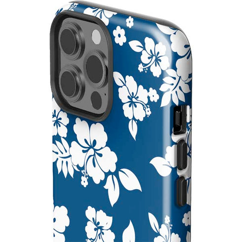 Blue and White iPhone 15 Pro Max Impact Case
