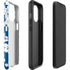 Blue and White iPhone 15 Pro Max Impact Case