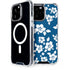 Blue and White iPhone 15 Pro Max MagSafe Case