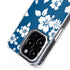 Blue and White iPhone 15 Pro Max MagSafe Case