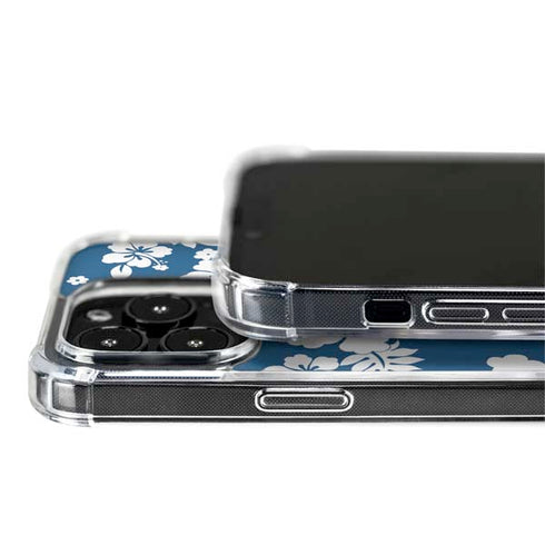 Blue and White iPhone 15 Pro Max MagSafe Case