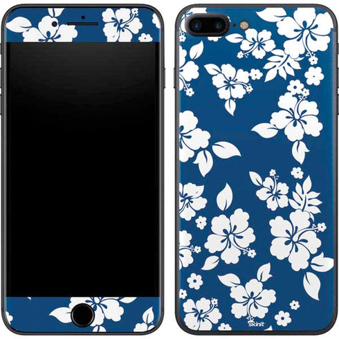 Blue and White iPhone 7 Plus Skin
