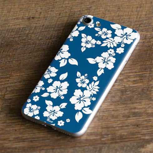Blue and White iPhone 7 Skin