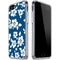 Blue and White iPhone SE (2nd & 3rd Gen) Clear Case