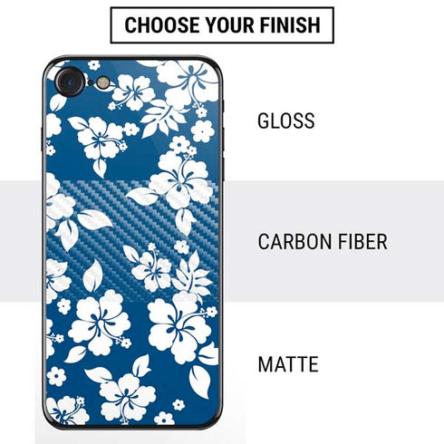 Blue and White iPhone SE (2nd & 3rd Gen) Skin