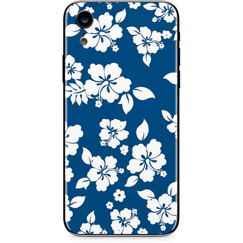 Blue and White iPhone XR Skin