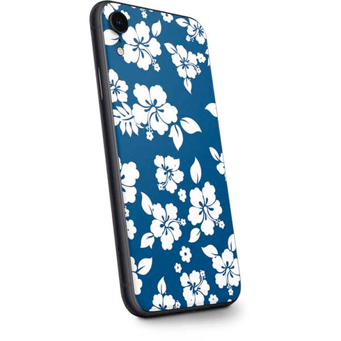 Blue and White iPhone XR Skin