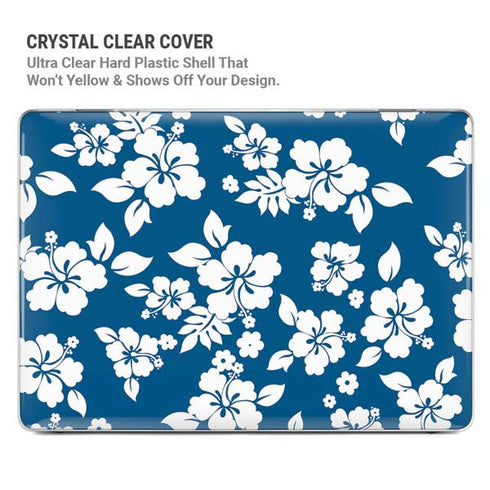 Blue and White MacBook Air 15in (2023-2025) Case plus Skin
