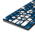 Blue and White Magic Keyboard with Numeric Keypad Skin