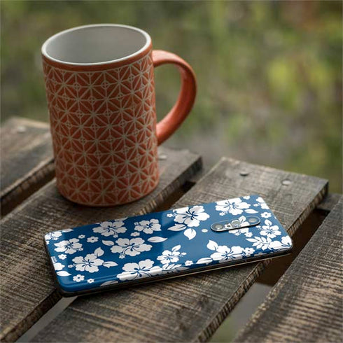 Blue and White OnePlus 7 Pro Skin