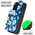 Blue and White Otterbox Defender iPhone Skin