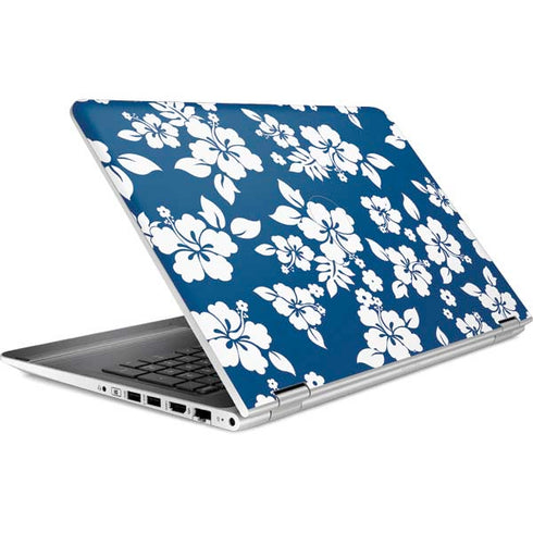 Blue and White HP Pavilion Skin