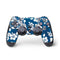 Blue and White PS4 Pro/Slim Controller Skin
