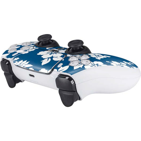 Blue and White PS5 Controller Skin