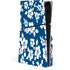 Blue and White PS5 Slim Disk Console Skin