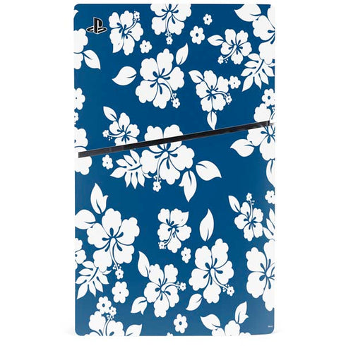 Blue and White PS5 Slim Digital Edition Bundle Skin