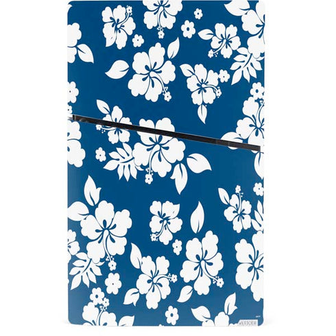 Blue and White PS5 Slim Digital Edition Bundle Skin