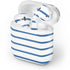Blue and White Stripes Apple AirPods 2 Skin