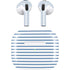 Blue and White Stripes Apple AirPods (3rd Gen 2021) Skin