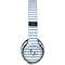Blue and White Stripes Beats Solo 2 Wired Skin