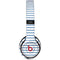 Blue and White Stripes Beats Solo 2 Wireless Skin