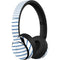 Blue and White Stripes Beats Solo Pro Skin