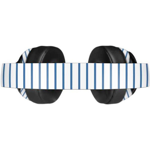 Blue and White Stripes Beats Solo Pro Skin