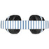 Blue and White Stripes Beats Solo Pro Skin