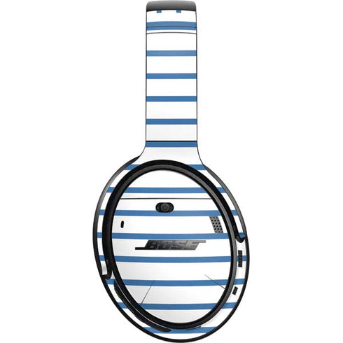 Blue and White Stripes Bose QuietComfort 35 II Headphones Skin