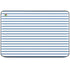 Blue and White Stripes HP Chromebook Skin