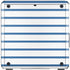Blue and White Stripes Cooler Master MasterBox Q300L Mini Tower Skin